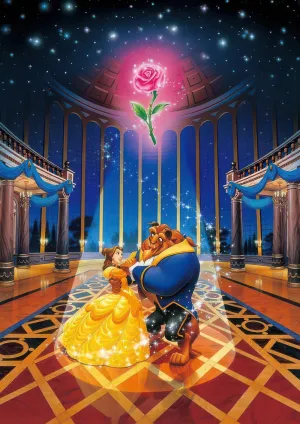 Tenyo DW-1000-471??Magic of Love (Beauty and the Beast)??1000 Pieces Jigsaw Puzzle Decorative Accent