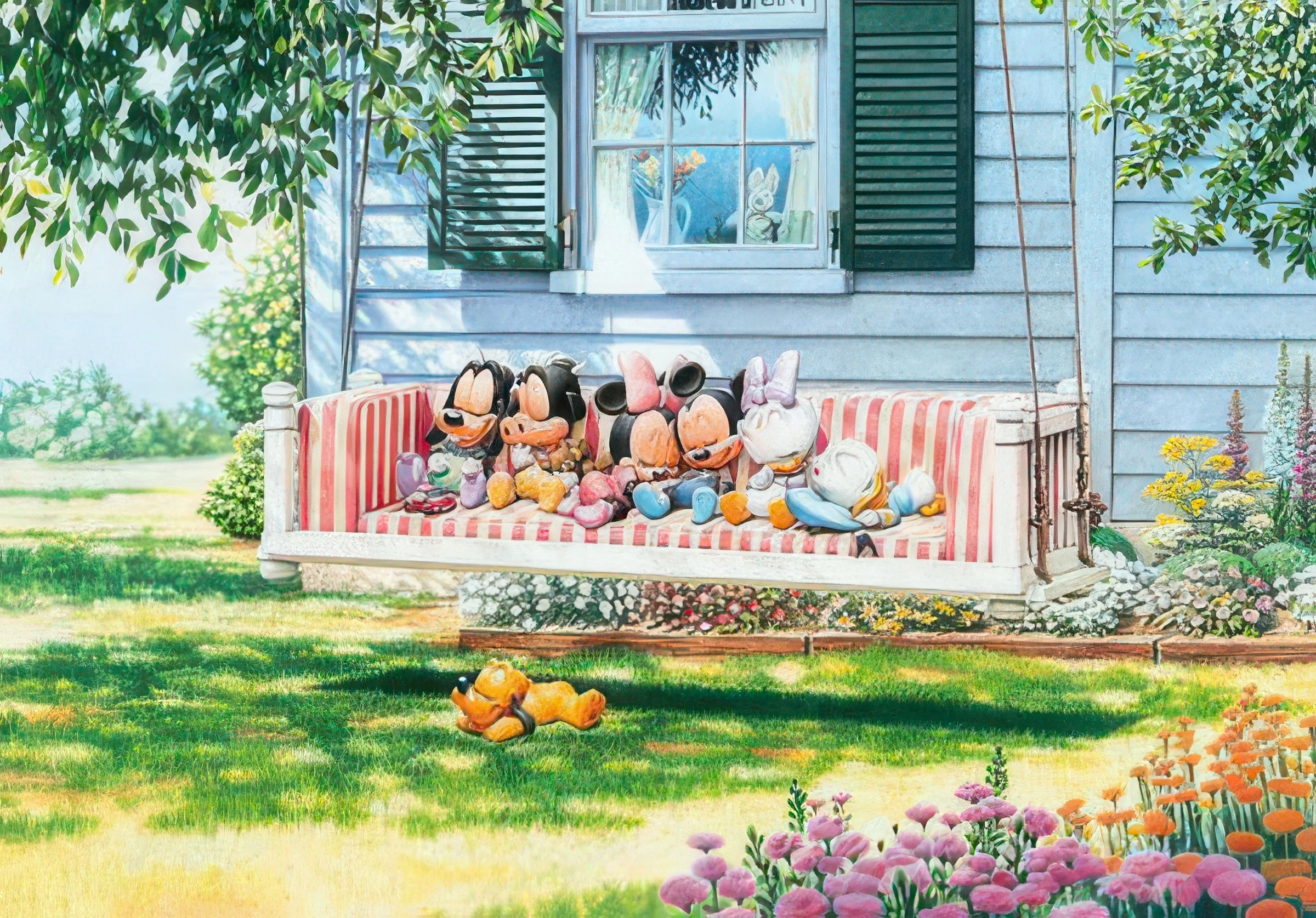 Tenyo D-1000-156??Afternoon Angel??1000 Pieces Jigsaw Puzzle Movie Model Gallery Worthy