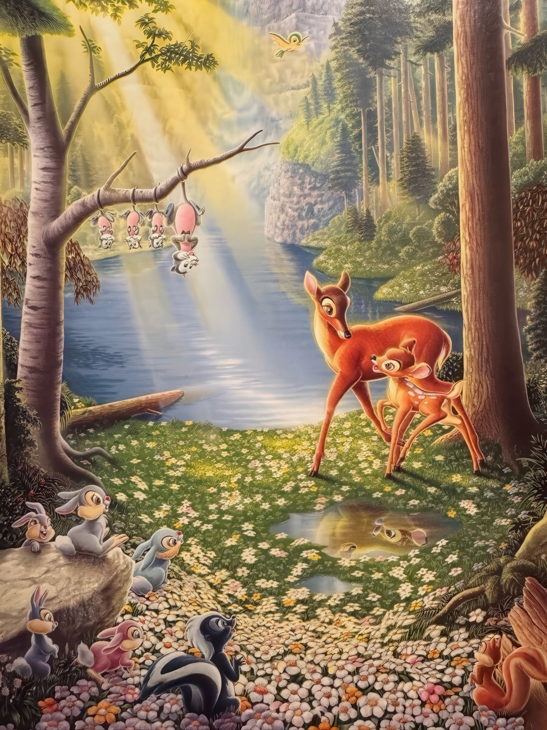 Retail Package Tenyo D-1000-160??Walt Disney's Bambi??1000 Pieces Jigsaw Puzzle