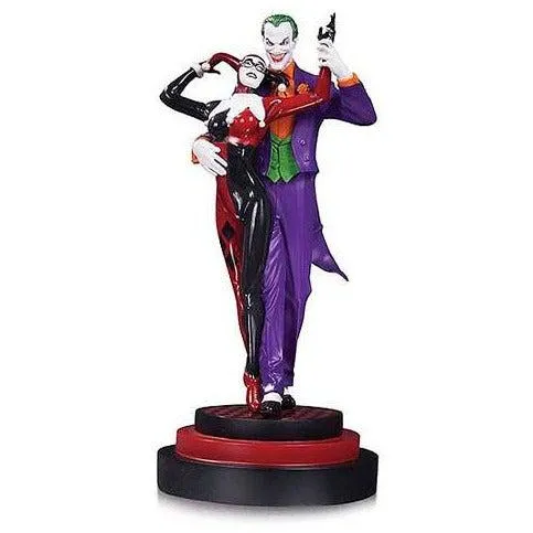 Plastic Statue HARLEY QUINN & JOKER 2nd Edition Statue by DC Collectibles