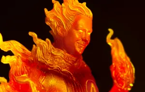 Global Appeal The Fantastic Four: First Steps - Human Torch Art Scale 1/10