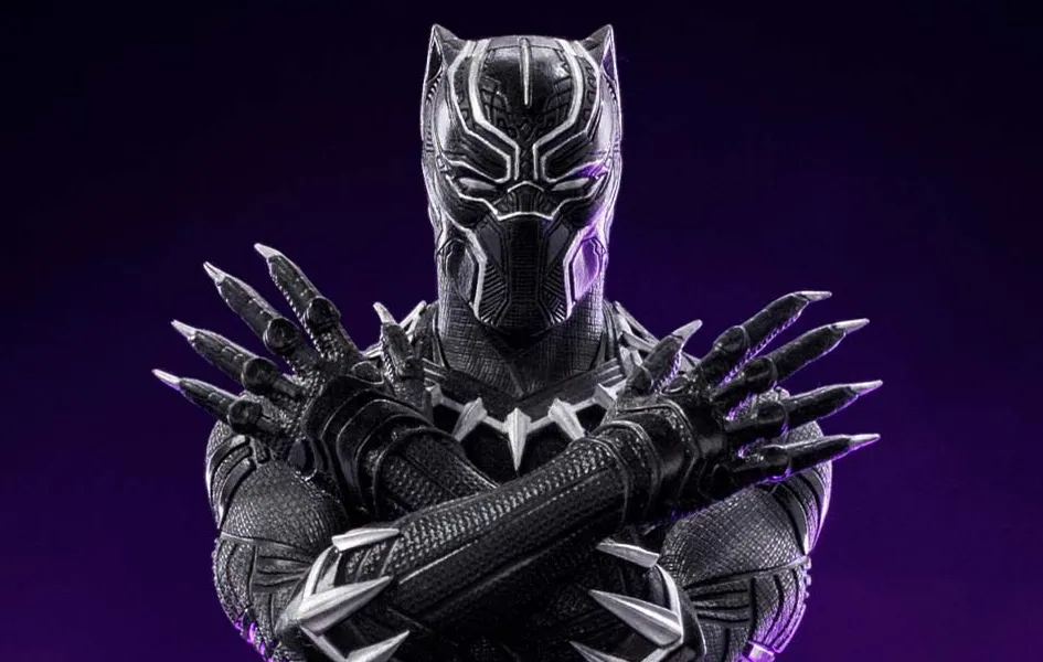 Victorian Style The Infinity Saga - Black Panther Art Scale 1/10