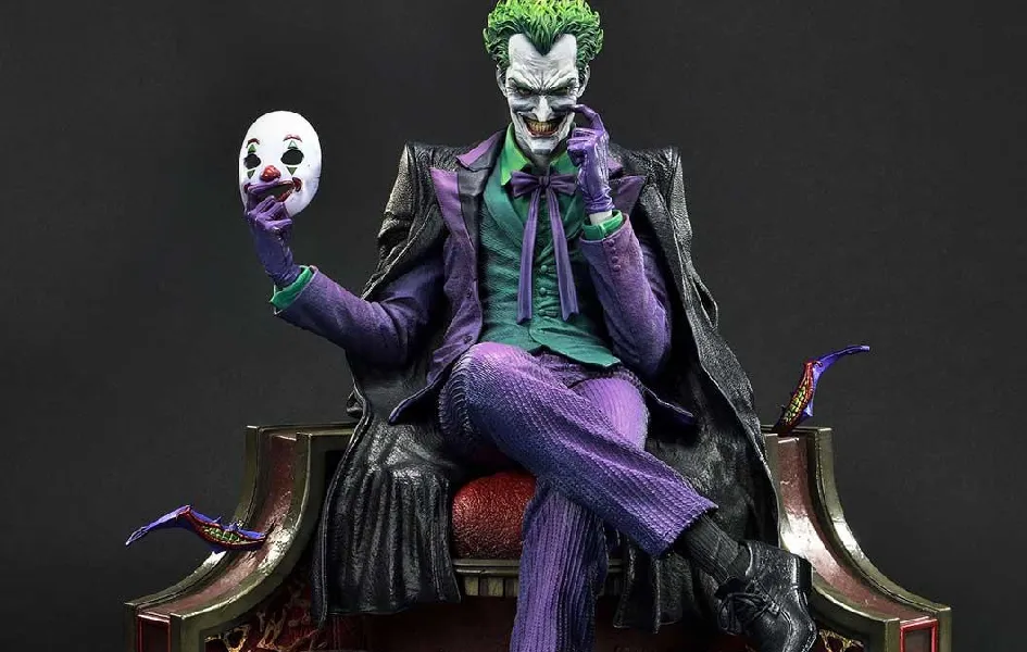 Fantasy Unit Miniature Hobby The Joker (Concept Design by Jorge Jimenez) DX Bonus Version 1/3 Scale Statue