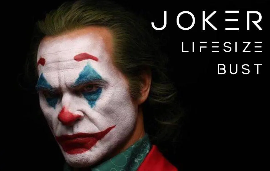 The Joker (Joaquin Phoenix) 1:1 Life Size Bust Collectible Creation