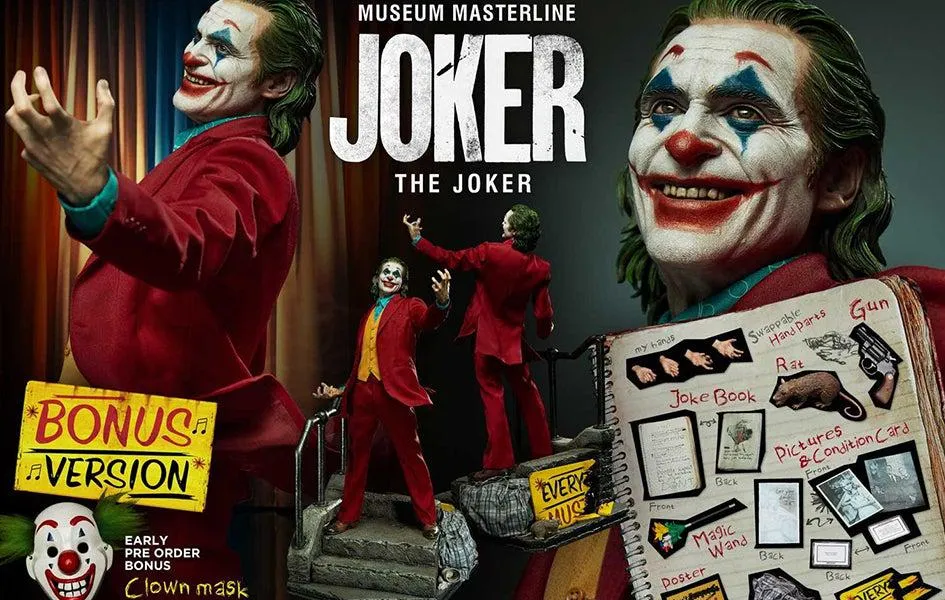 The Joker (Joaquin Phoenix) Museum Statue Miniature Collection Art Deco