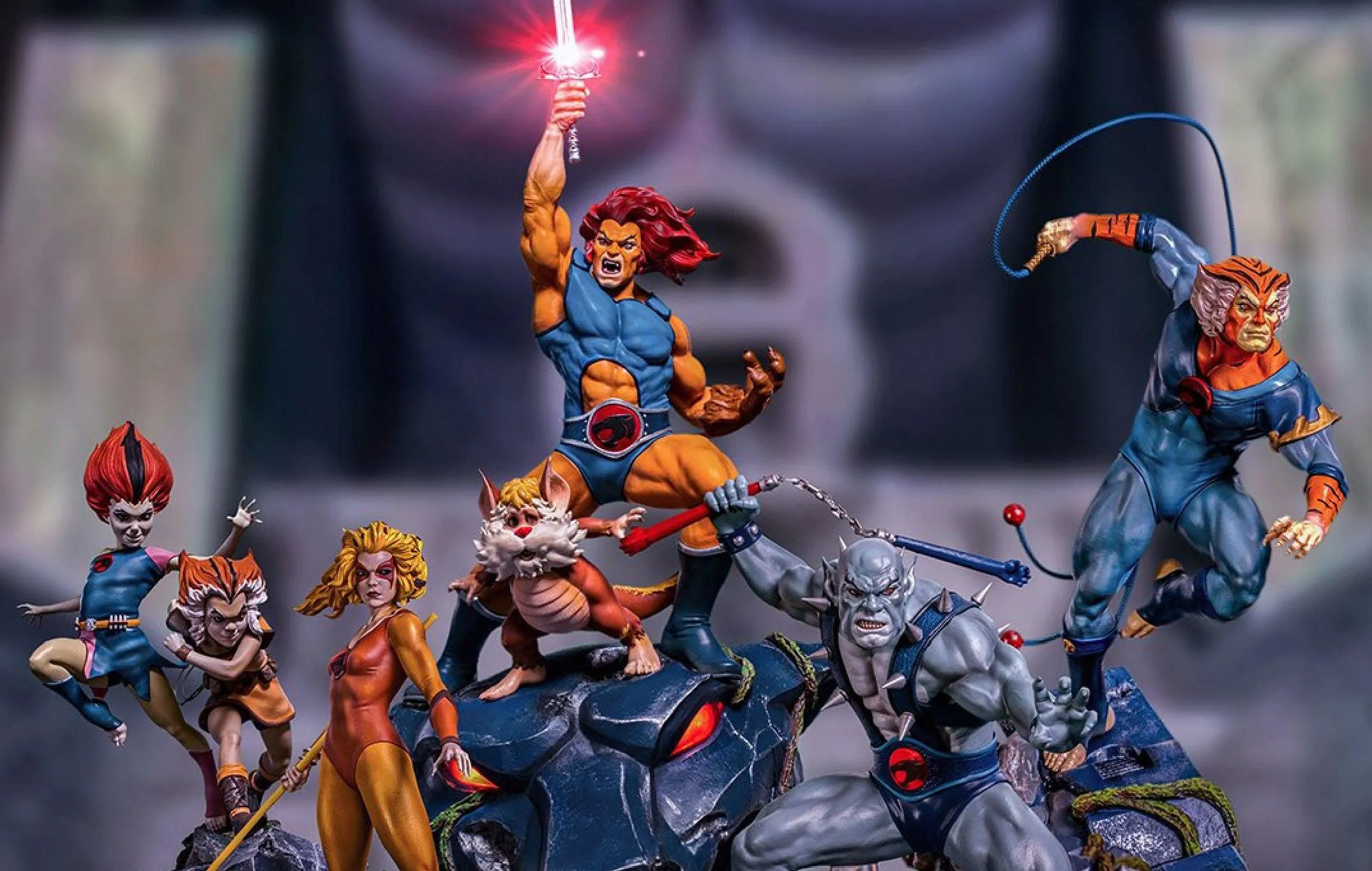 Thundercats Full Set BDS Art Scale Statues Dio Universal Appeal