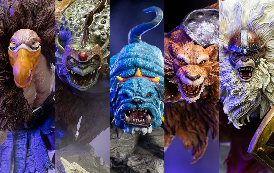 Thundercats - Villains Set BDS Art scale 1/10 Articulated Model Crypto Art