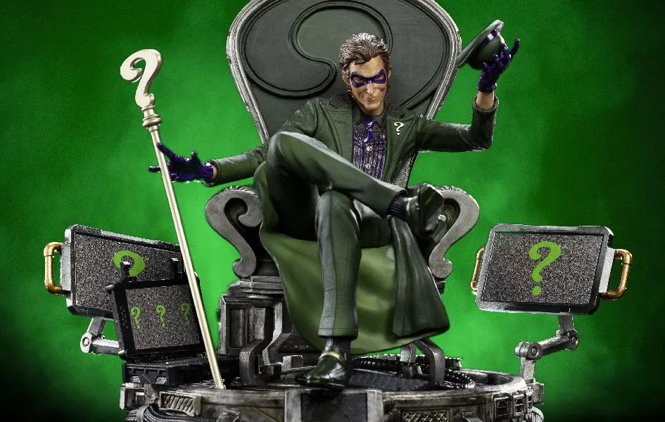 DC Comics Series 7 - The Riddler Deluxe Art Scale 1/10 investment piece Action Character