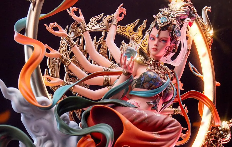 Dun Hwang Thousand Hand 1/4 Scale Statue All Season