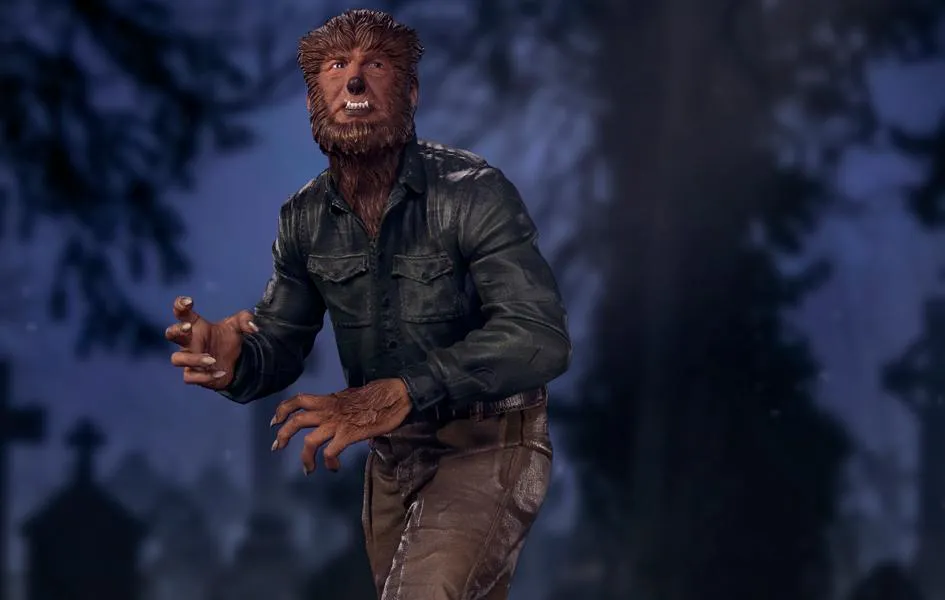 Art Showcase Universal Monsters - The Wolf Man Deluxe Art Scale 1/10