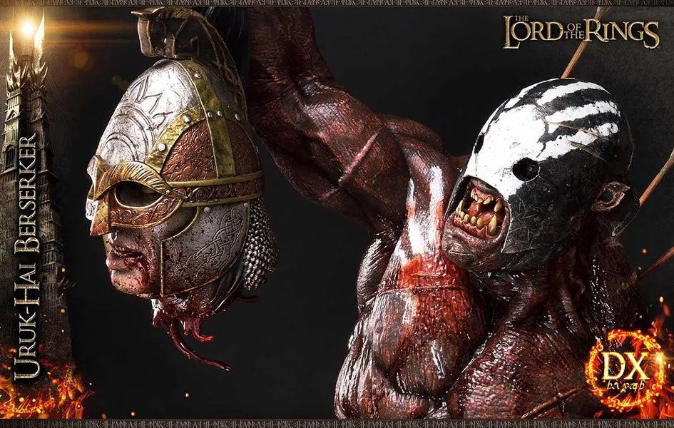 Uruk-Hai Berserker DELUXE 1/4 Scale Statue Premium Piece