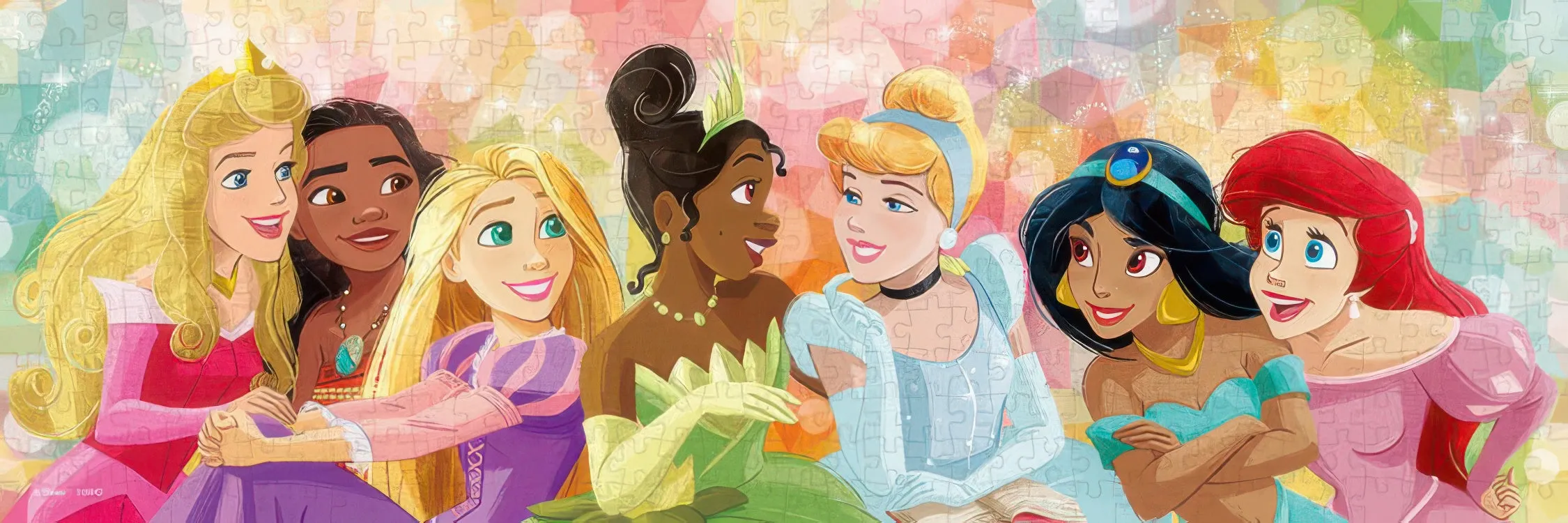 Tenyo DG-456-740??Ultimate Princess Celebration (Princess)??456 Pieces Jigsaw Puzzle Horror Icon