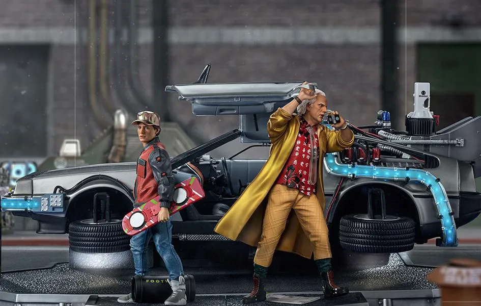 Jungle Beast Delorean Full Set Deluxe - Back To The Future Part II