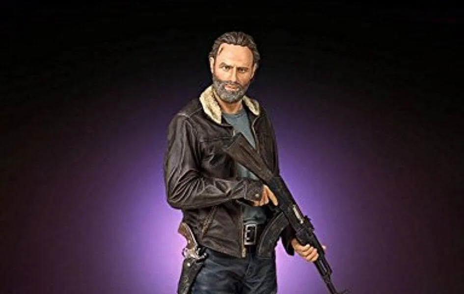 Spirit Animal Vinyl Figure Rick Grimes 1/4 Scale Statue Season 5 by Gentle Giant