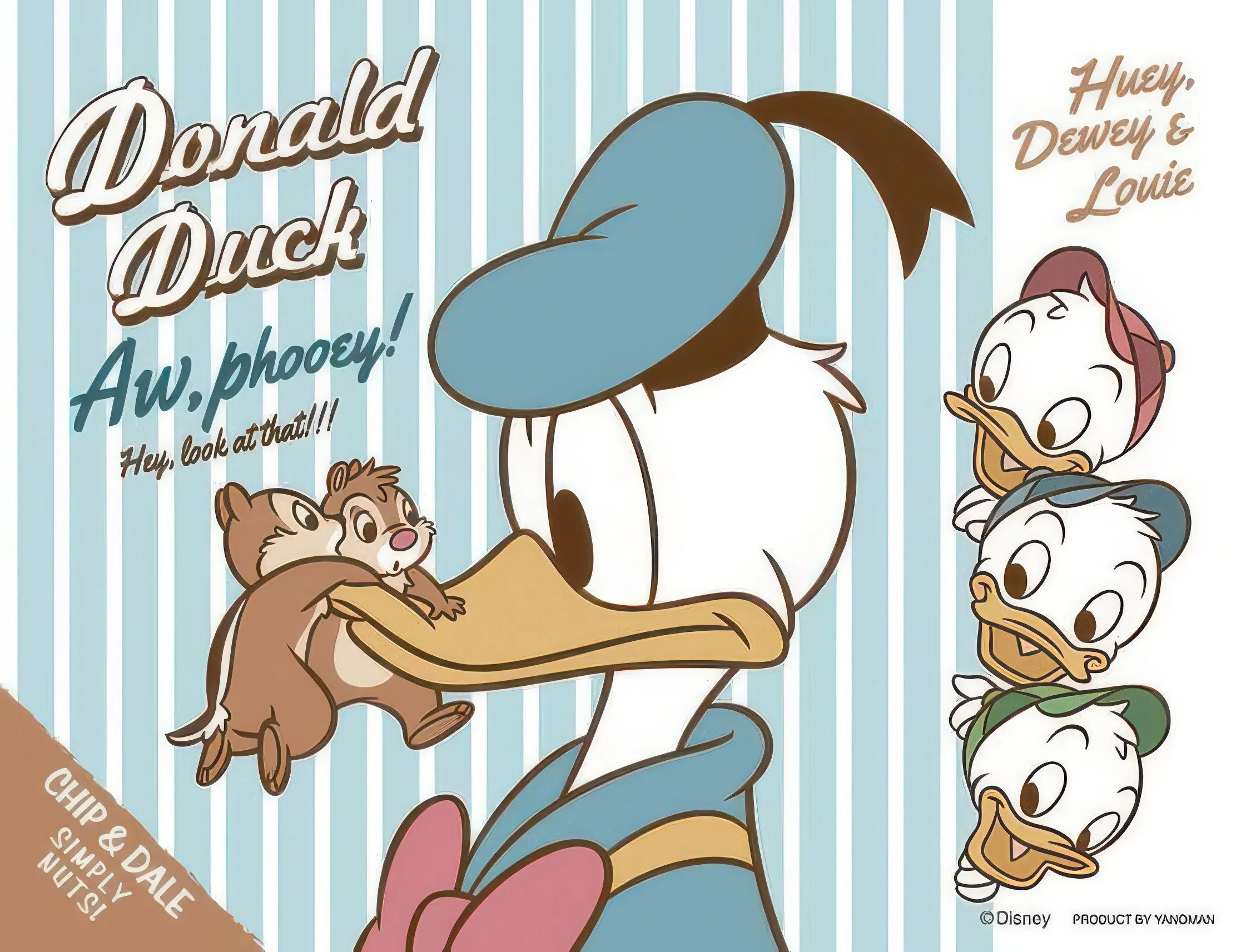 Seasonal Favorite Anime Collectible Yanoman 42-40??Hey! Donald??300 Pieces Jigsaw Puzzle