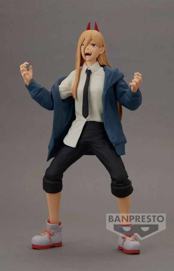 Chainsaw Man Glitter & Glamours Power Art Collectible