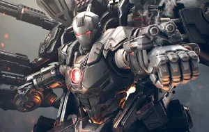 3D printed War Machine (War Tank) 1/4 Scale Statue Version A