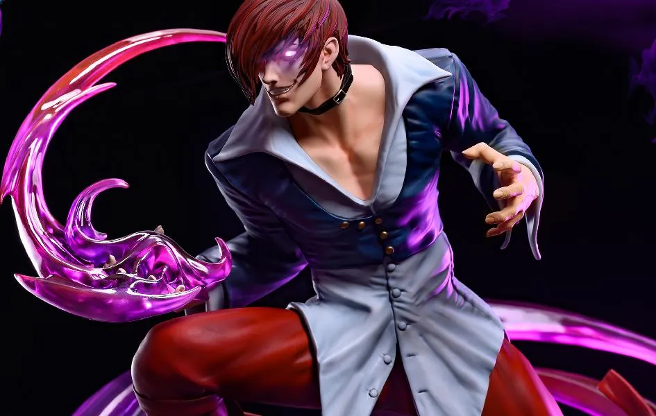 King of Fighters '97 - Iori Yagami 1/4 Scale Statue Iconic Character