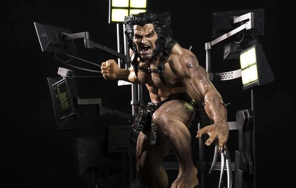 Superhero Toy Monochrome Design Weapon X Wolverine 1/4 Scale Statue