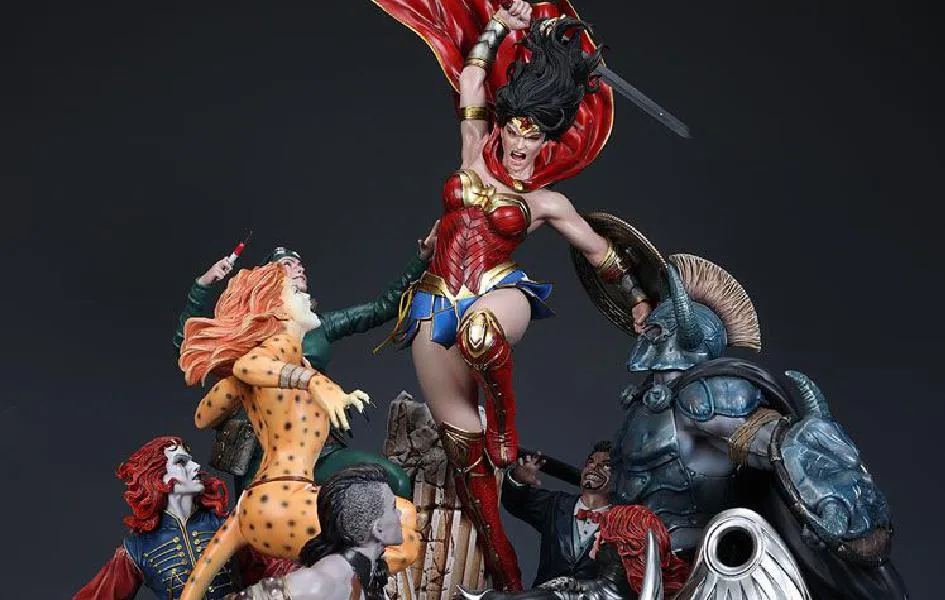 Wonder Woman Courage 1/6 Scale Diorama (Color) Science fiction Art Series