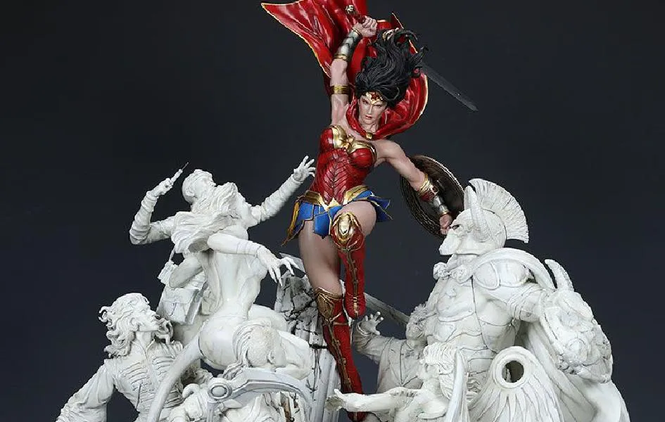 Wonder Woman Courage 1/6 Scale Diorama (Marble) Mountain Animal
