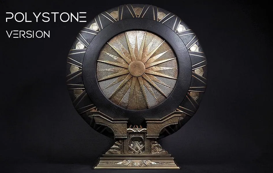 Superhero Art Wonder Woman Life Size Shield Polystone