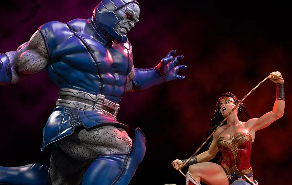 Wonder Woman Vs Darkseid 1/6 Scale Diorama Global Citizen Blue Ribbon