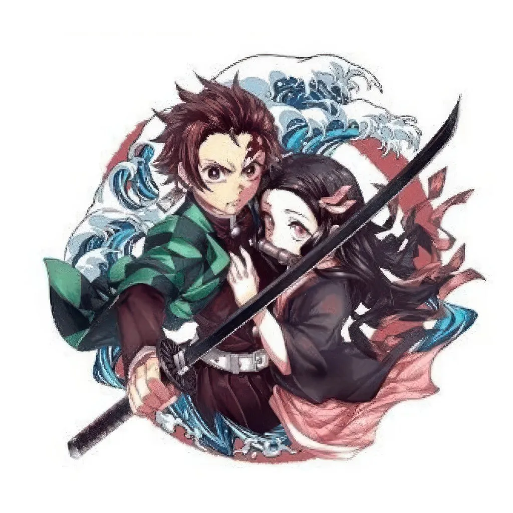 Wooden 500713??Kimetsu No Yaiba??300 Pieces Shaped Puzzle Posable Model