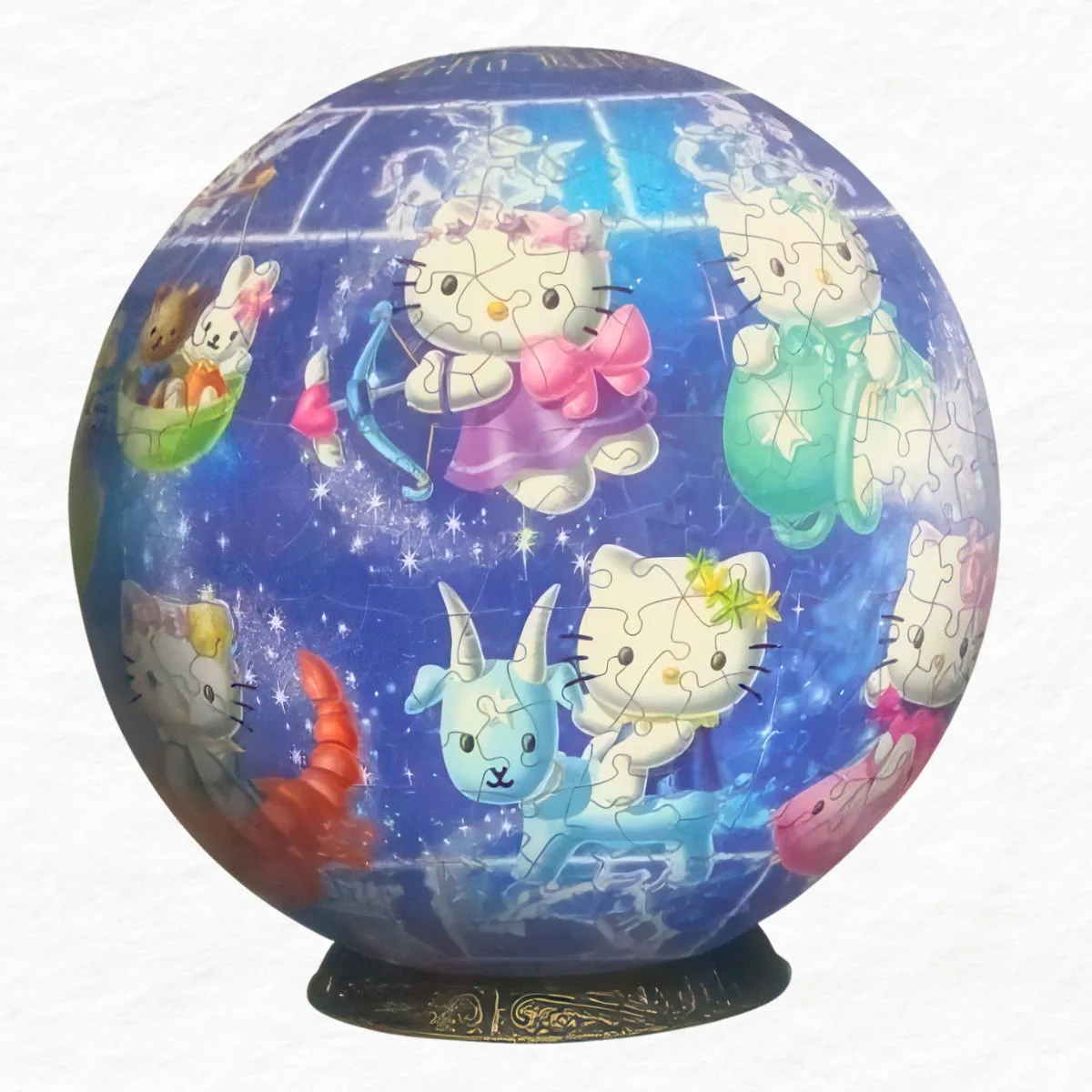 Blog Feature Yanoman 2054-209??[Sanrio] Hello Kitty Zodiac??540 Pieces 3D Puzzle