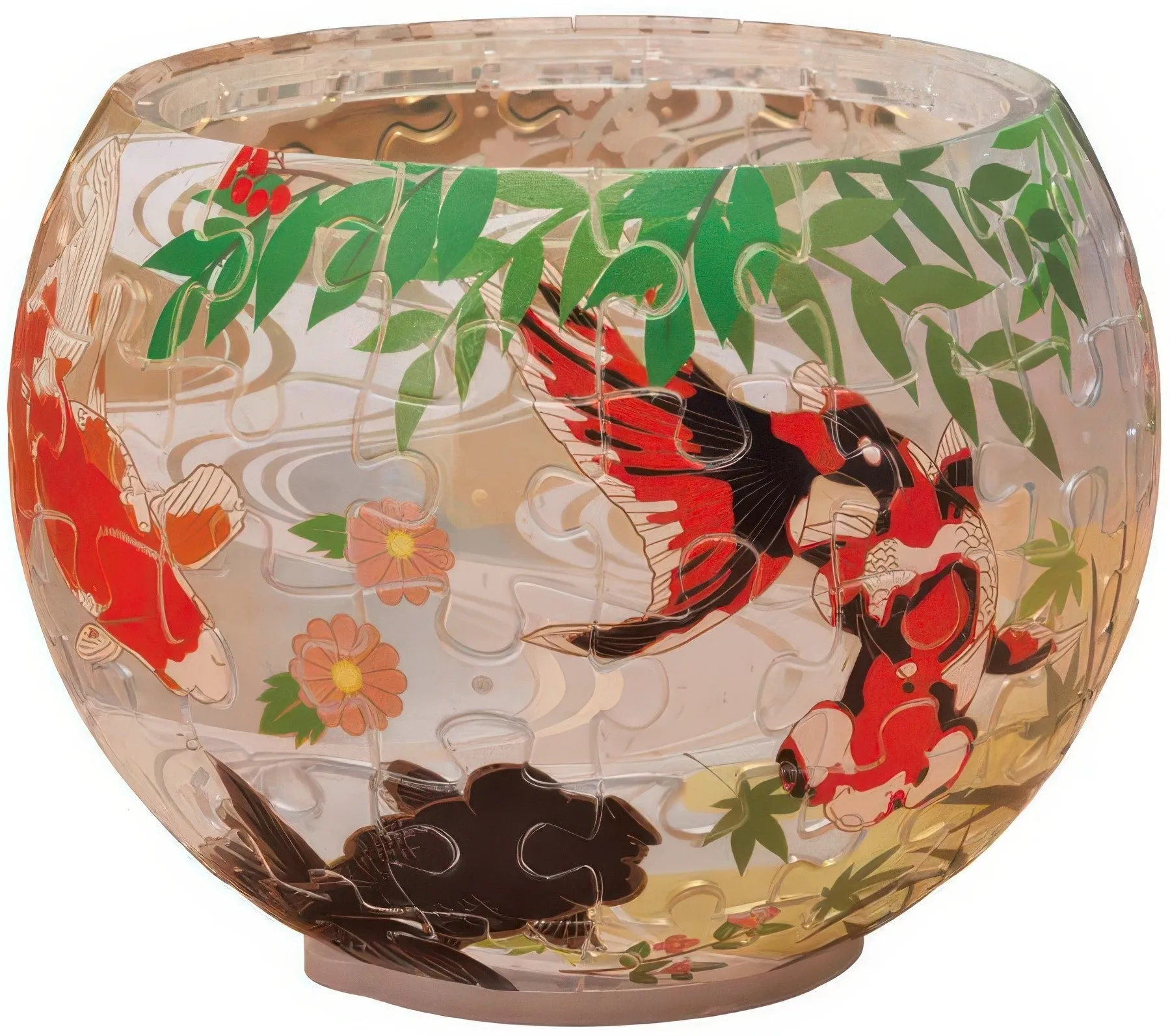 Personalized Card Yanoman 2201-31??[Lampshade Puzzle] Goldfish??80 Pieces Lamp Puzzle