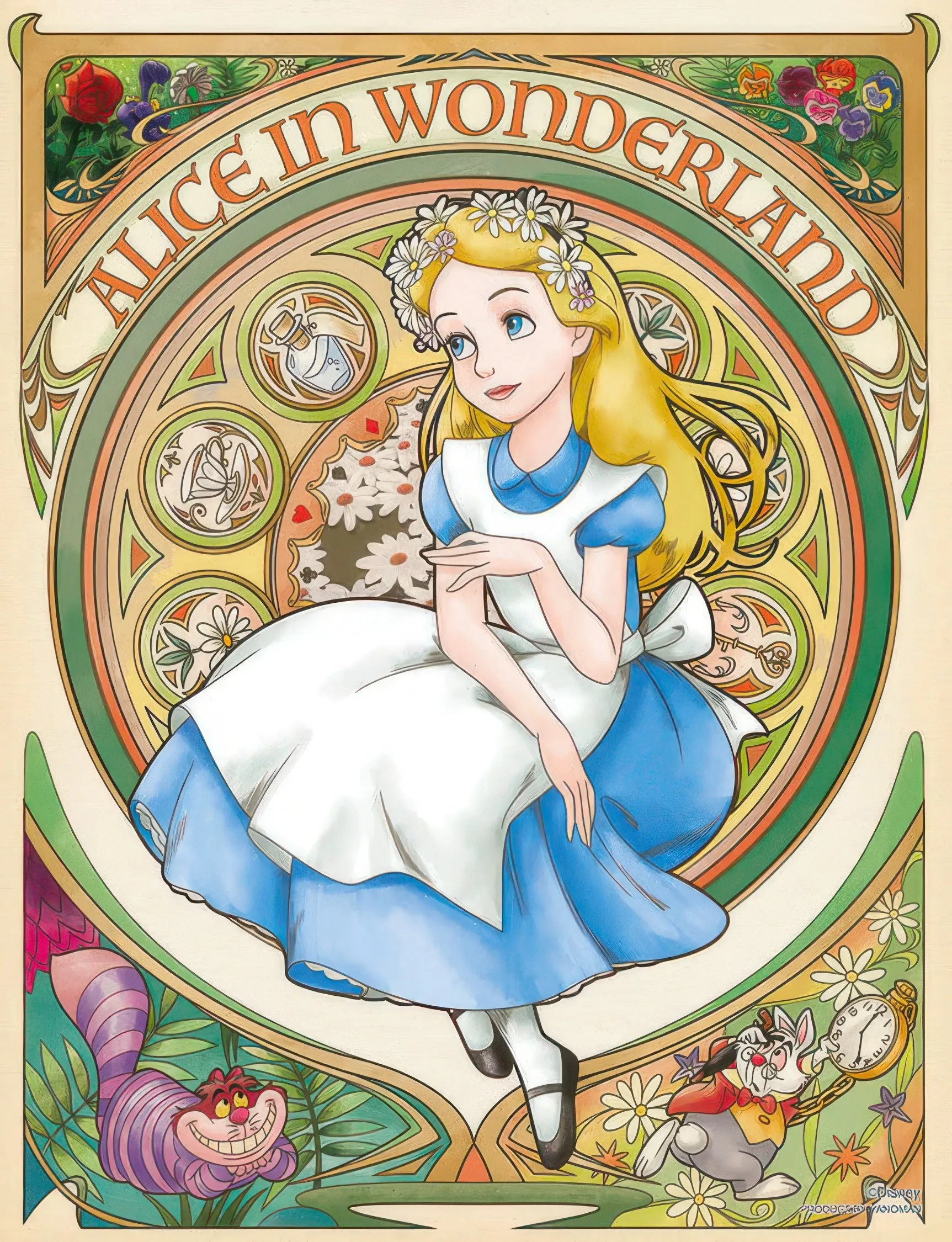 Yanoman 42-53??R??verie - Alice??300 Pieces Jigsaw Puzzle Toy Museum Collectible Goods