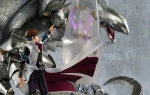Yu-Gi-Oh! - Seto Kaiba & Blue-Eyes White Dragon Statue Worldwide Fanbase Resin Statue